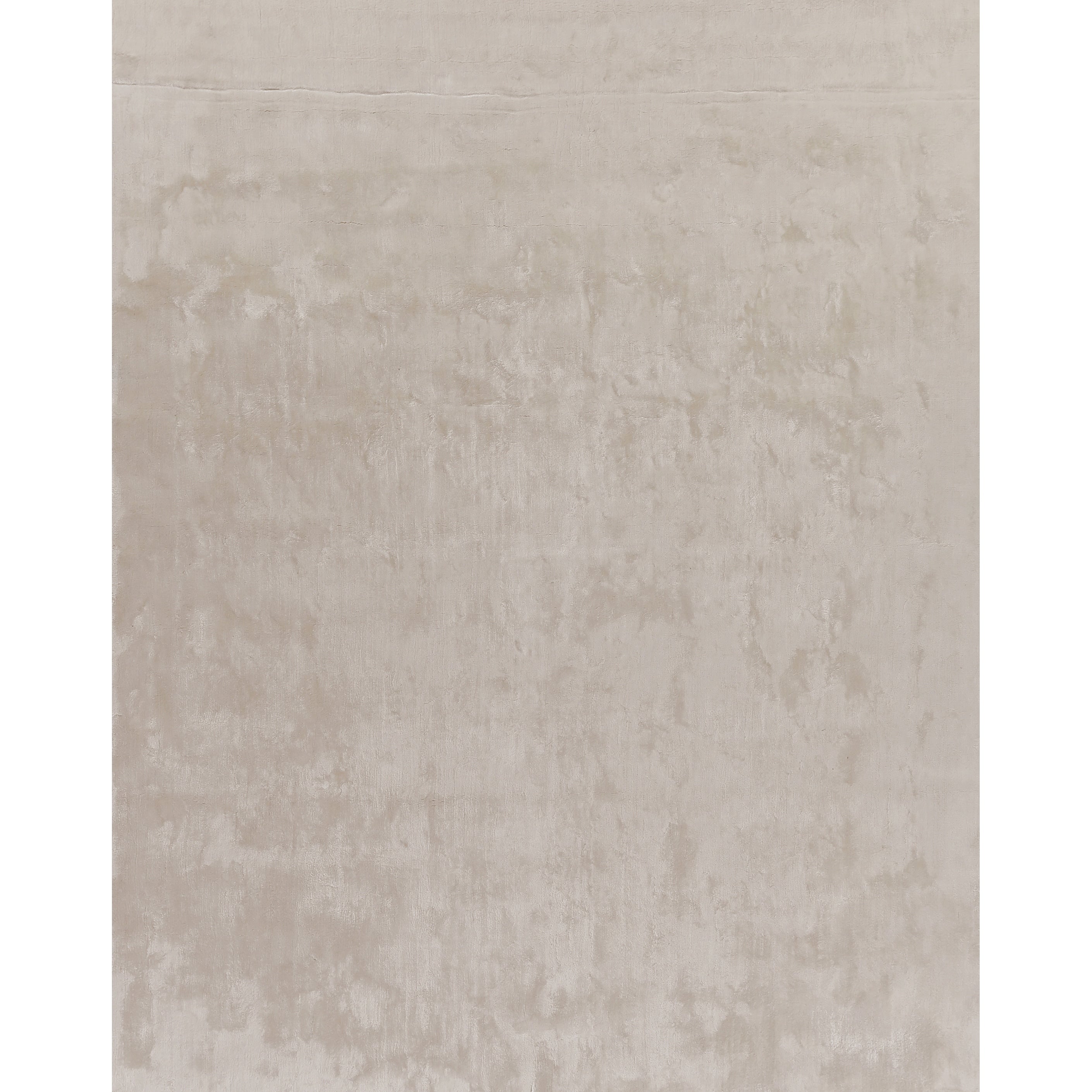 Handloomed Bamboo Silk Wool Ivory Area Rug 6 X 9