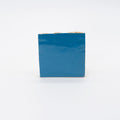 Handmade 4X4 In Moroccan Mosaic Solid Color Blue