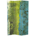 6 Ft. Tall Double Sided Philosophers Gate Canvas Room Divider
