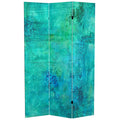 6 Ft. Tall Double Sided Water Bird Canvas Room Divider