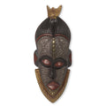 Handmade Abrante Pa African Wood Mask Ghana