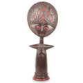 Handmade Akuaba Ii Wood Sculpture Ghana 71 X 30 X 17