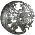 Handmade Angel And Moon Metal Wall Art Haiti
