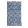 Handmade Azure Majesty Cotton Area Rug India Big