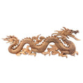 Handmade Baru Klinthing Dragon Traditional Brown Wood Sculpture Indonesia