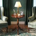 Butler Dansby Olive Ash Burl Pedestal Table