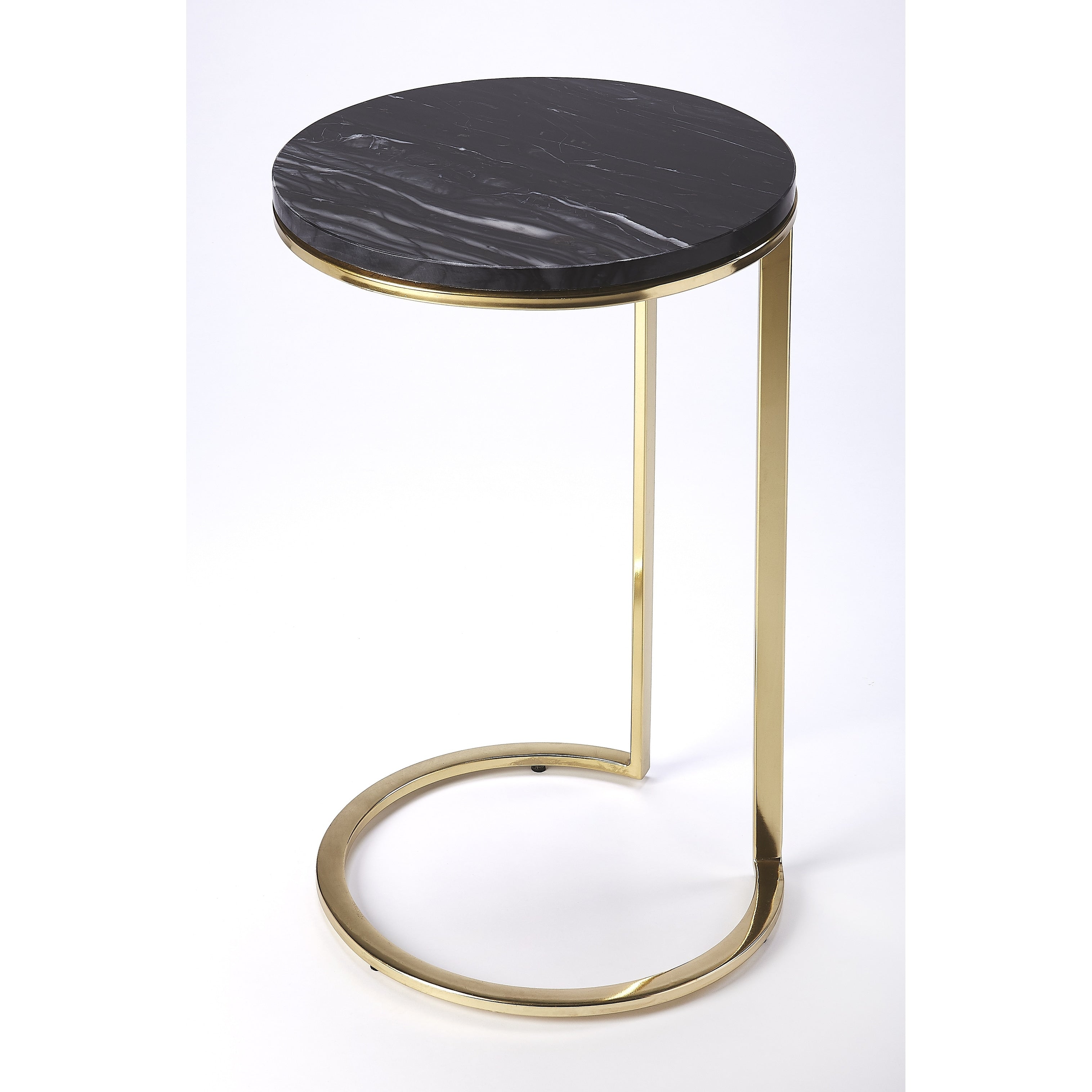 Butler Martel Marble Metal Side Table