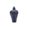 Carved Dragon Plum Floor Vase