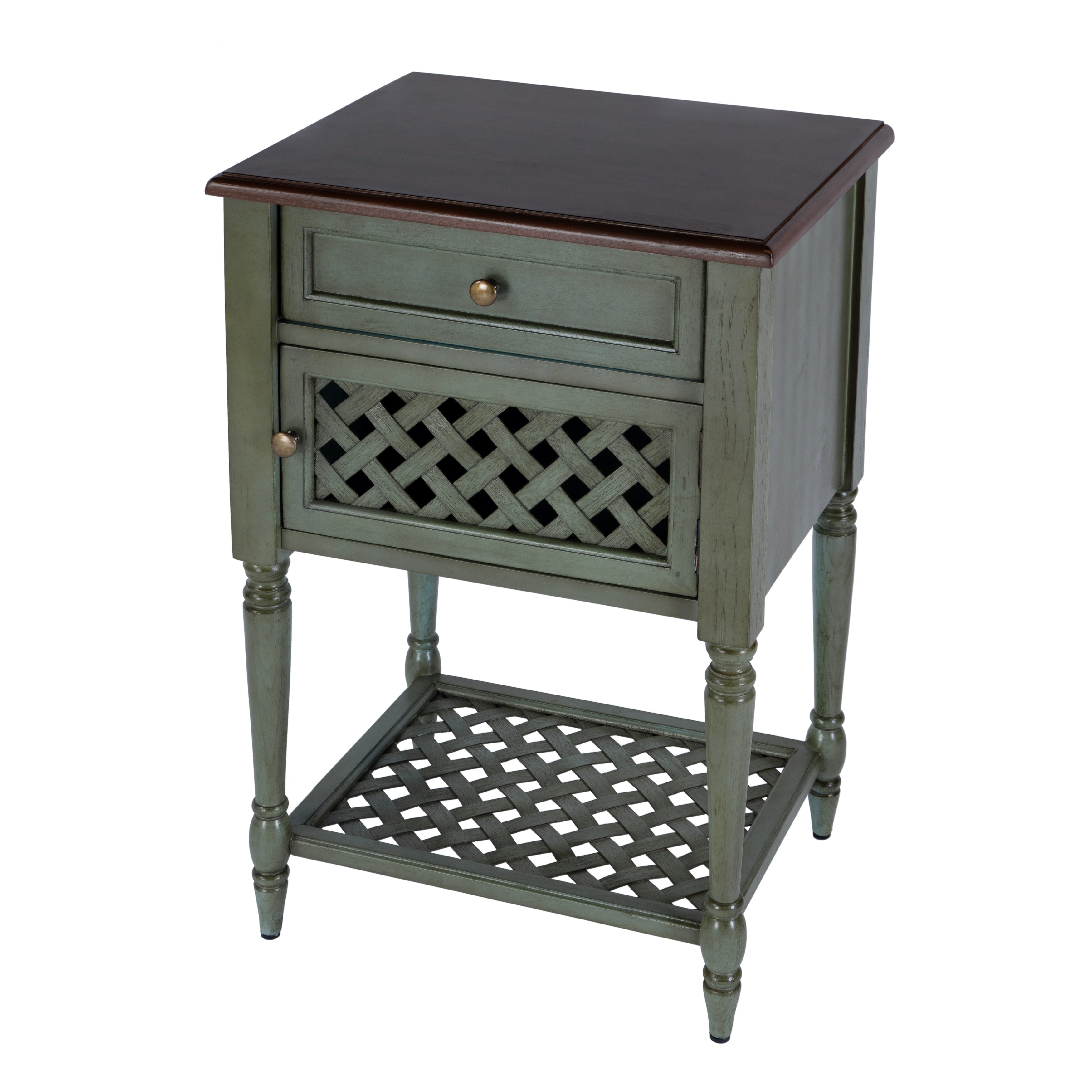 Butler Chadway Rustic Blue End Table