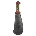 Handmade Chiefs Machete Of Love And Justice Wood Wall Sculpture Ghana 53 X 16 X 10