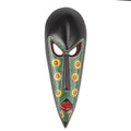 Handmade Color Of Pride African Wood Mask Ghana