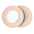 Handmade Country Meal Celadon Ceramic Plates Thailand