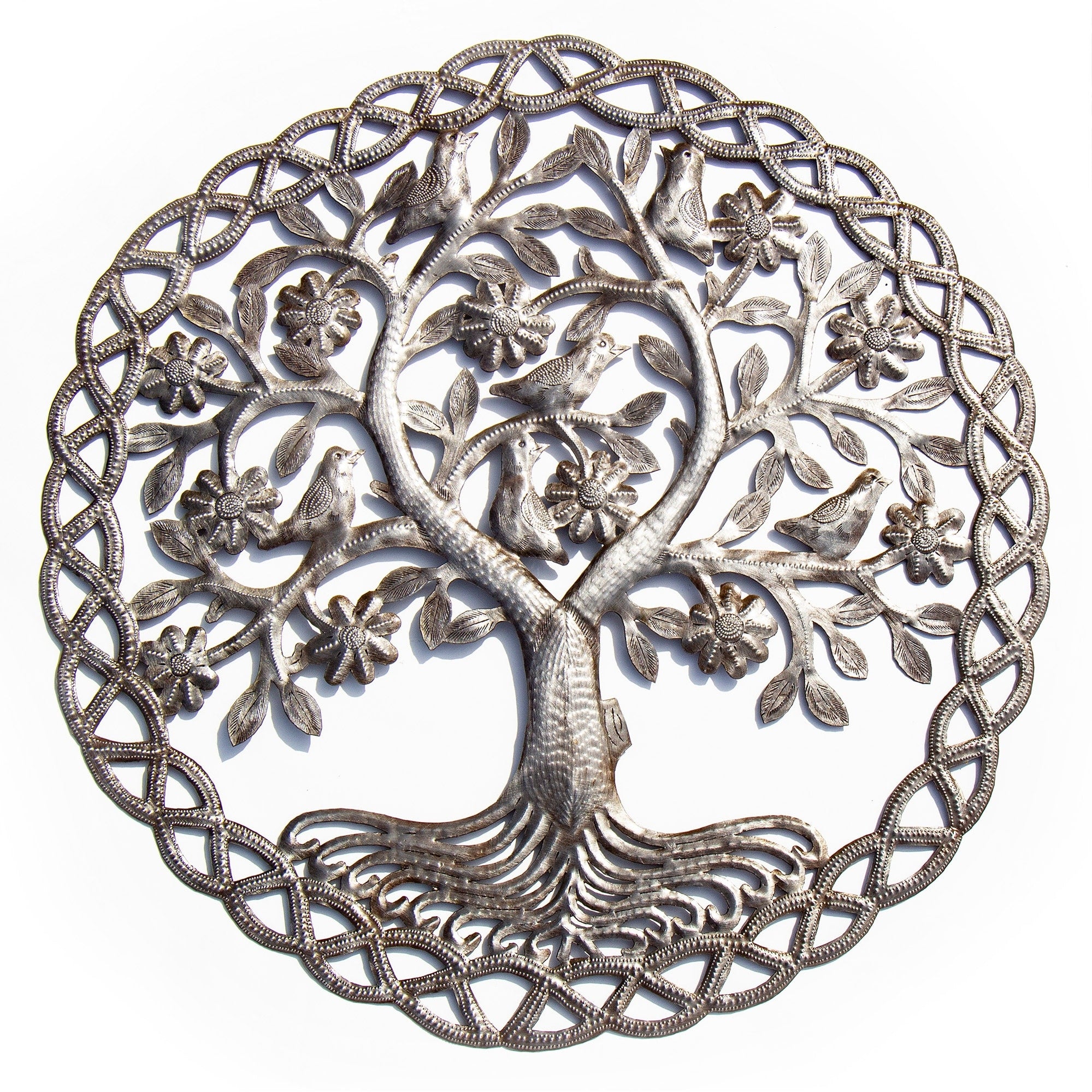 Handmade Dancing Tree Of Life Wall Art Haiti