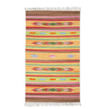 Handmade Delhi Colors Wool Area Rug India Big