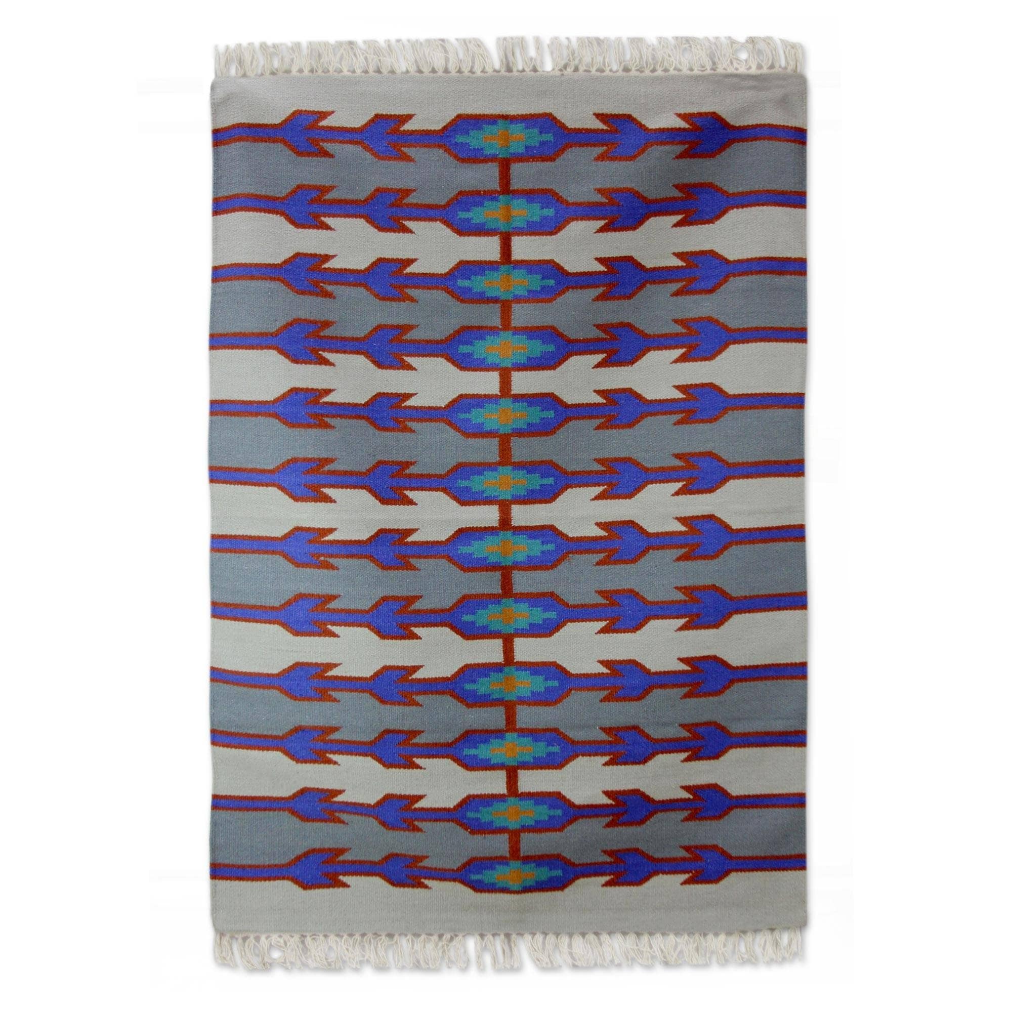 Handmade Directions Wool Area Rug India Big