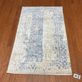 Handmade Herat Oriental Indo Hand Loomed Distressed Silk Rug 3 X 5 3 X 5