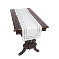 Handmade Double Hemstitch Easy Care Table Runner 14 By 72 Inch White