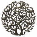 Handmade Double Tree Of Life Metal Wall Art 24 Inch Haiti
