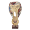 Handmade Dragon Scream Wood Mask Indonesia