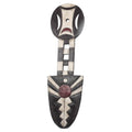 Handmade Dynamic Power African Wood Mask Ghana