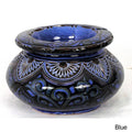 Handmade Engraved Ceramic Large Ashtray Morocco