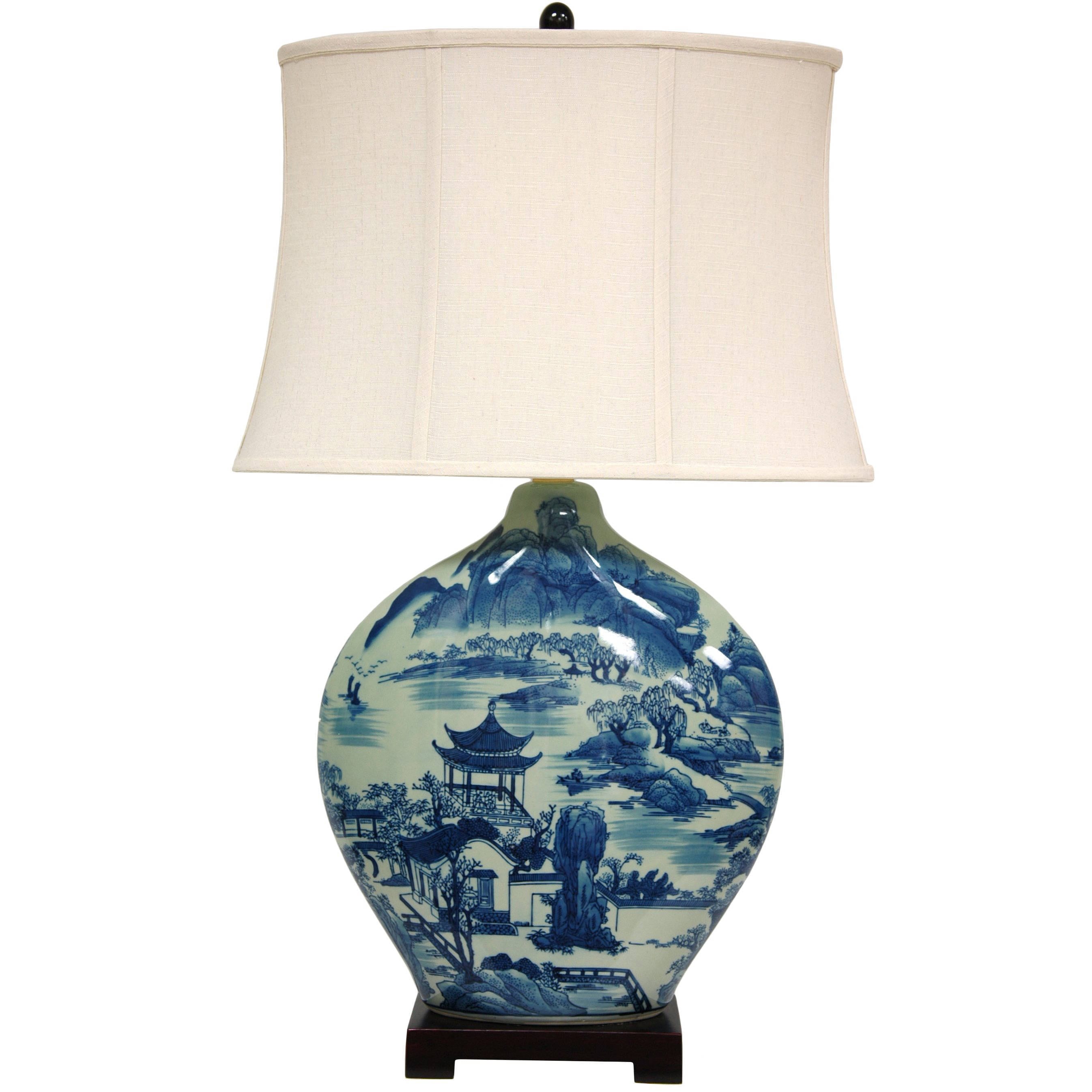 Handmade Fallow Blossom Porcelain Vase Lamp China