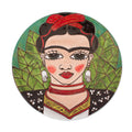 Handmade Fantastic Frida Ceramic Decorative Plate Mexico