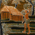 Handmade Farmers Routine Wall Hanging Indonesia