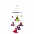 Taylor Olive Tulip Handmade Felt Flower Fairy Mobile