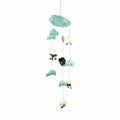 Handmade Blue Felt Counting Sheep Mobile Global Groove Nepal