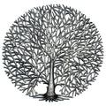 Handmade Fine Tree Of Life Metal Art Haiti