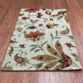 Handmade Herat Oriental Indo Floral Wool Rug India 4 X 6