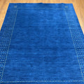 Handmade Herat Oriental Indoed Gabbeh Wool Rug 6 X 9 India