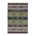 Handmade Garden Of Stars Wool Area Rug India Big
