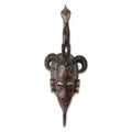 Handmade Gentle Ivoirian Person African Mask Ghana