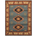 Handmade Herat Oriental Afghan Hand Knotted Tribal Kazak Wool Rug 28 X 37 28 X 37