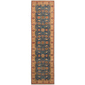 Handmade Herat Oriental Afghan Hand Knotted Tribal Kazak Wool Runner Afghanistan 28 X 96