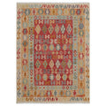 Handmade Herat Oriental Afghan Hand Woven Wool Kilim 510 X 81