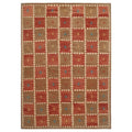 Handmade Herat Oriental Afghan Hand Woven Wool Kilim 94 X 132