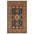 Handmade Herat Oriental Indo Hand Knotted Kazak Wool Rug India 3 X 5