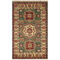 Handmade Herat Oriental Indo Hand Knotted Kazak Wool Rug India 3 X 5