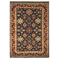 Handmade Herat Oriental Indo Hand Knotted Kazak Wool Rug India 4 X 6