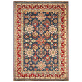 Handmade Herat Oriental Indo Hand Knotted Kazak Wool Rug India 6 X 9