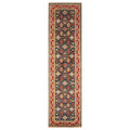 Handmade Herat Oriental Indo Hand Knotted Kazak Wool Runner India 26 X 10