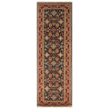 Handmade Herat Oriental Indo Hand Knotted Kazak Wool Runner India 26 X 8