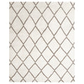 Handmade Herat Oriental Indo Hand Knotted Moroccan Trellis Wool Rug India 8 X 10