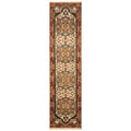 Handmade Herat Oriental Indo Hand Knotted Serapi Wool Runner India 27 X 101