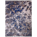 Handmade Herat Oriental Indo Hand Knotted Distressed Wool Rug 89 X 12