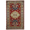 Handmade Herat Oriental Indo Hand Knotted Kazak Wool Rug 3 X 5 3 X 5