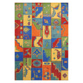 Handmade Herat Oriental Indo Hand Knotted Tribal Moroccan Wool Rug India 52 X 76